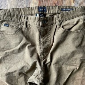 RVCA STAY pant brown, size 34